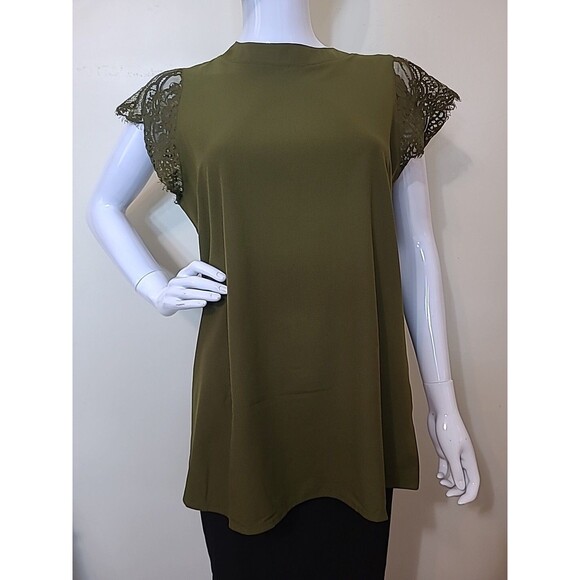 Berryou Tops - Berryou Top Women's Size Large Green